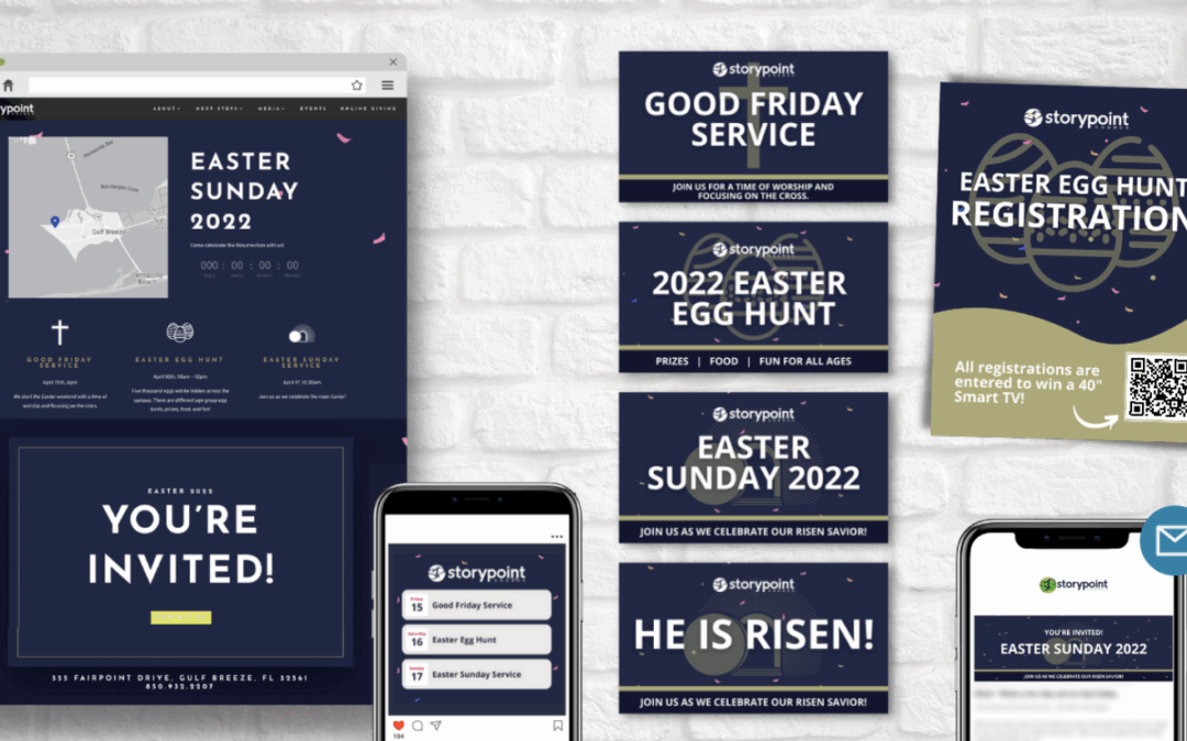 Easter Marketing Campaign for Church